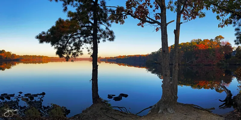 Forge Pond, Fall Still Morning